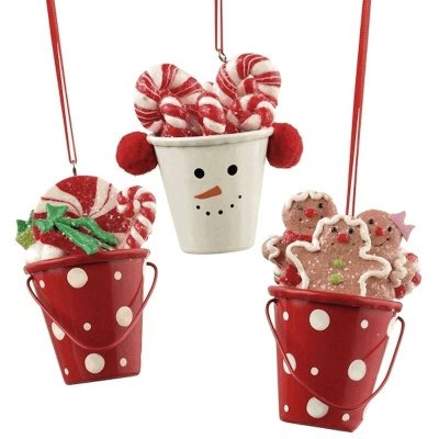 (image for) Goody Miniature Bucket Christmas Ornament