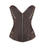 (image for) Steam Punk Chic Steel Boned Corset Also Plus Sizes