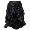 (image for) Black Enchantress Draped Panel Long Skirt