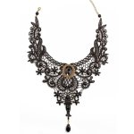 (image for) Victorian Collar with Charms Choker Necklace