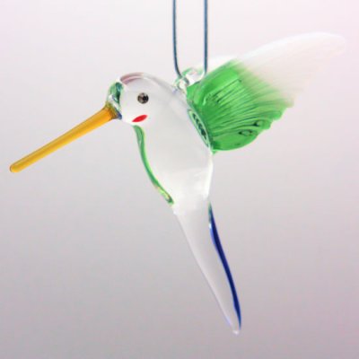 (image for) Hummingbird Ornament Handmade Glass by Egyptian Museum