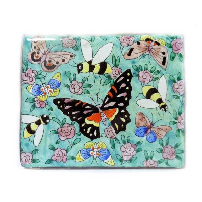 (image for) Bee & Butterfly Cell Phone Holder by Kelvin Chen