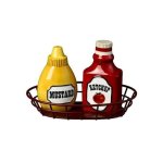 (image for) Condiments in a Basket Salt & Pepper Set
