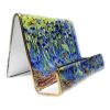 (image for) Van Gogh Irises Cell Phone Holder Figurine or Cardholder