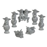 (image for) Cherub Statues Fairy Garden Figurines Set of 7