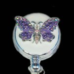 (image for) Butterfly Beauty Metal Badge Holder or Lanyard