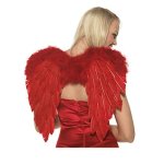 (image for) Red Feather Wings 19 Inches Tall