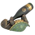 (image for) Slow but Steady Turtle Wine Holder Figurine