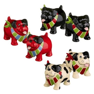 (image for) Puppy Dog Figurine Salt & Pepper Set Mix or Match