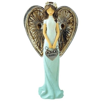 (image for) True Faith Grandma Angel Figurine by Grasslands Road