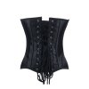 (image for) Satin Midnight Seductress Steel Boned Corset