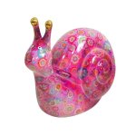 (image for) Speedy Snail Figurine Piggy Bank by Pomme Pidou