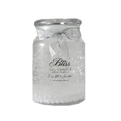 (image for) Gel Candle Bliss Fragrance with Pearls 22 oz