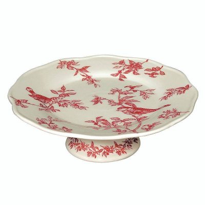 (image for) Cardinal Pedestal Cake Plate Serving Stand