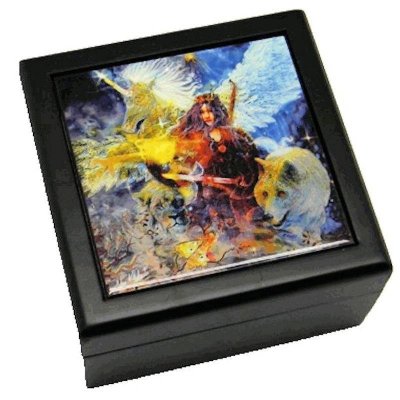 (image for) Enchanted Fairy Princess Jewelry Box by Steve Roberts