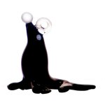 (image for) Sea Lion Glass Ornament by Egyptian Museum