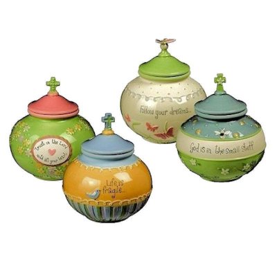 (image for) Inspirationsl Saying Decorative Jar & Lid