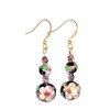 (image for) Cloisonne Balls Beaded Earrings