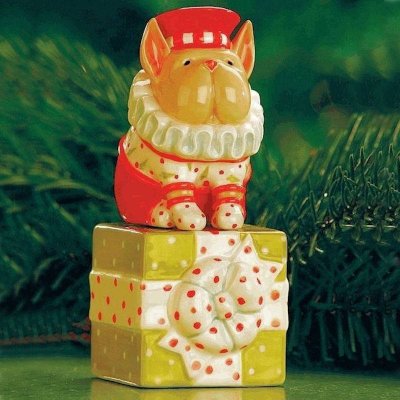 (image for) French Bulldog Salt & Pepper Set by Patience Brewster