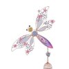 (image for) Stained Glass Dragonfly Wind Chime Garden Ornament
