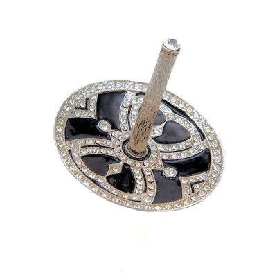 (image for) Crystal Elegance Black Ring Holder by Spring Street Design