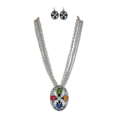 (image for) Romantic Rendezvous Necklace & Earrings Jewelry Set