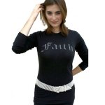 (image for) Faith Rhinestone Shirt by Sabrina Barnett