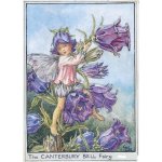 (image for) Canterbury Bell Flower Fairy Fantasy Art by Cicely Mary Barker