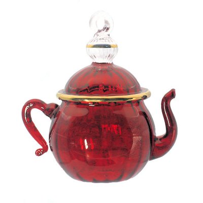 (image for) Teapot Ornament Handmade Glass by Egyptian Museum