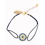 (image for) Crystal Circle Charm Bracelet by Spring Street Designs