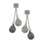 (image for) Tear Drop Tassels Chandelier Earrings by Spring Street