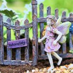 (image for) Violet Fairy Garden Figurine
