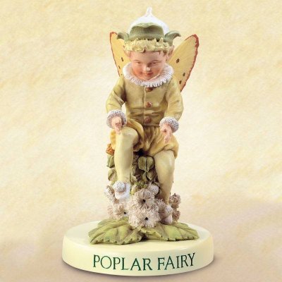 (image for) Poplar Flower Fairy Figurine by Cicely Mary Barker