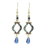(image for) Blue Enchantment Chandelier Earrings by I Love Bracelets