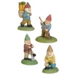 (image for) Miniature Farmers Gnome Garden Figurine