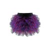 (image for) Brilliantly Fluffy Black & Purple Tulle Tutu Skirt