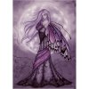 (image for) Silver Moon Fairy Mouse Pad by Jessica Galbreth