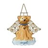 (image for) Angel Pet Glass Window Pane Ornament Wall Art