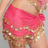 (image for) Gold Coin Hip Scarf Belly Dance Costume