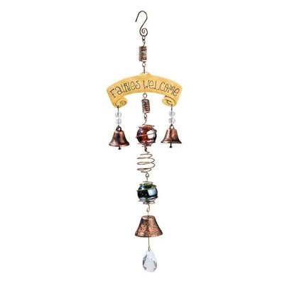 (image for) Fairies Welcome Fairy Garden Wind Chime