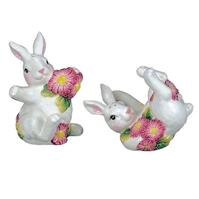 (image for) Bunny Figurines Salt & Pepper Set from Andrea by Sadek