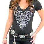 (image for) Lavish Lady Rhinestone Shirt by Sabrina Barnett