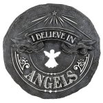 (image for) I Believe In Angels Garden Sign or Stepping Stone