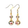 (image for) Cloisonne Balls Beaded Earrings