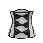 (image for) Domino Splendor Underbust Corset for a Black & White Ball