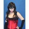 (image for) Black Long Wavy Hairstyle Costume Wig