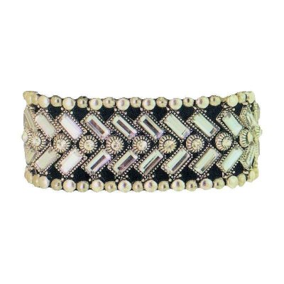 (image for) Geometric Crystal Designs Bracelet by I Love Bracelets