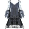 (image for) Fiery Vixen Riding Habit Corset Dress