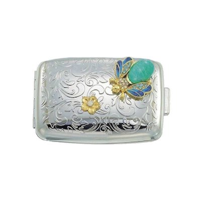 (image for) Gemstone Bee Small Metal Pillbox by Spring Street Design
