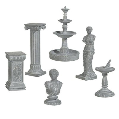 (image for) Classical Statues Fairy Garden Figurines Set of 6